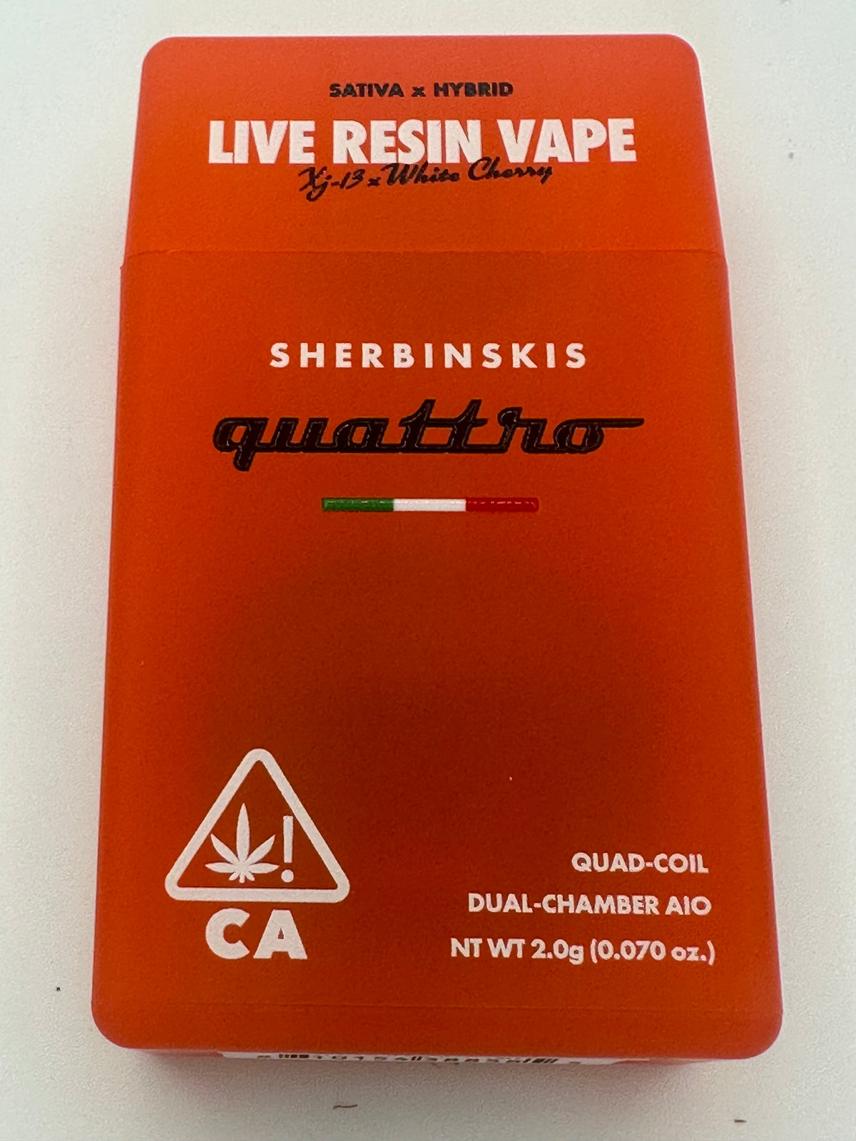 Sherbinskis - Live Resin Vape
